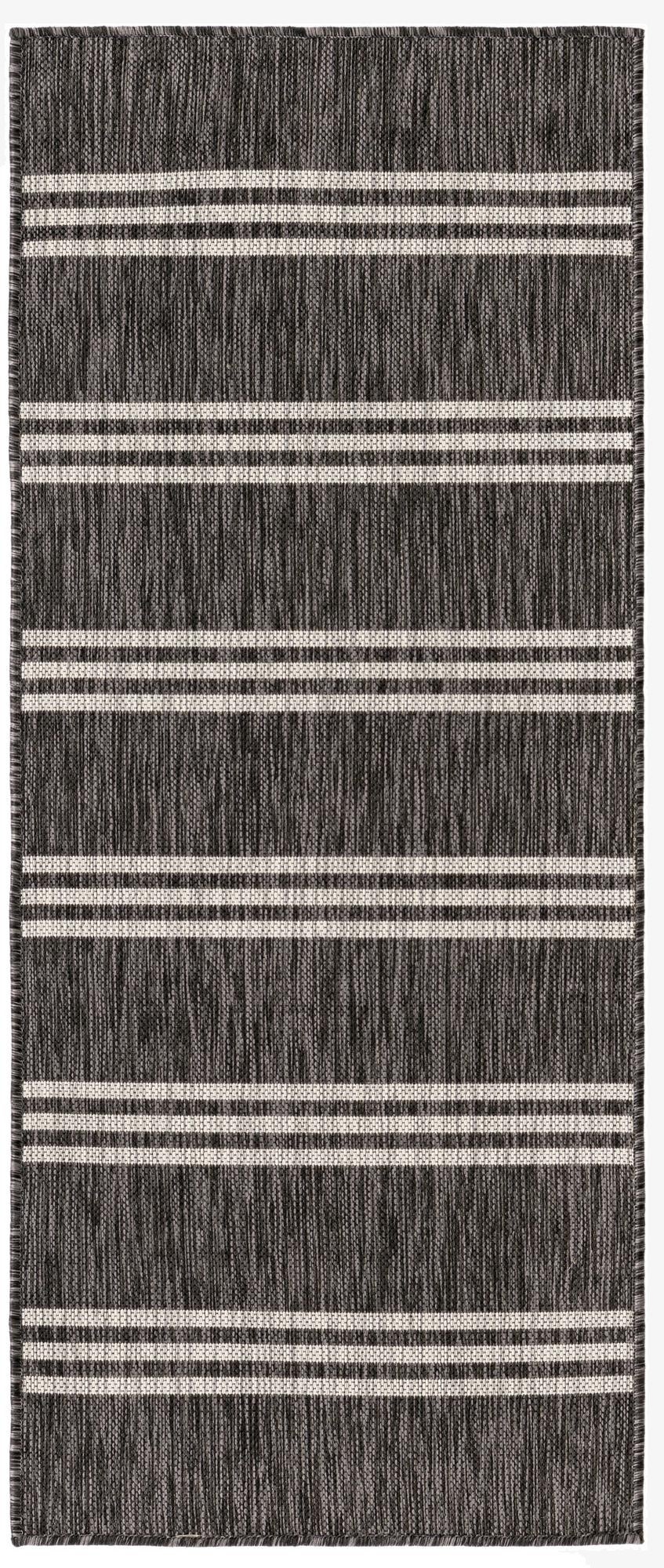 Primary image 2' x 5' 3  Washable Jill Zarin Anguilla Indoor / Outdoor Runner Rug
