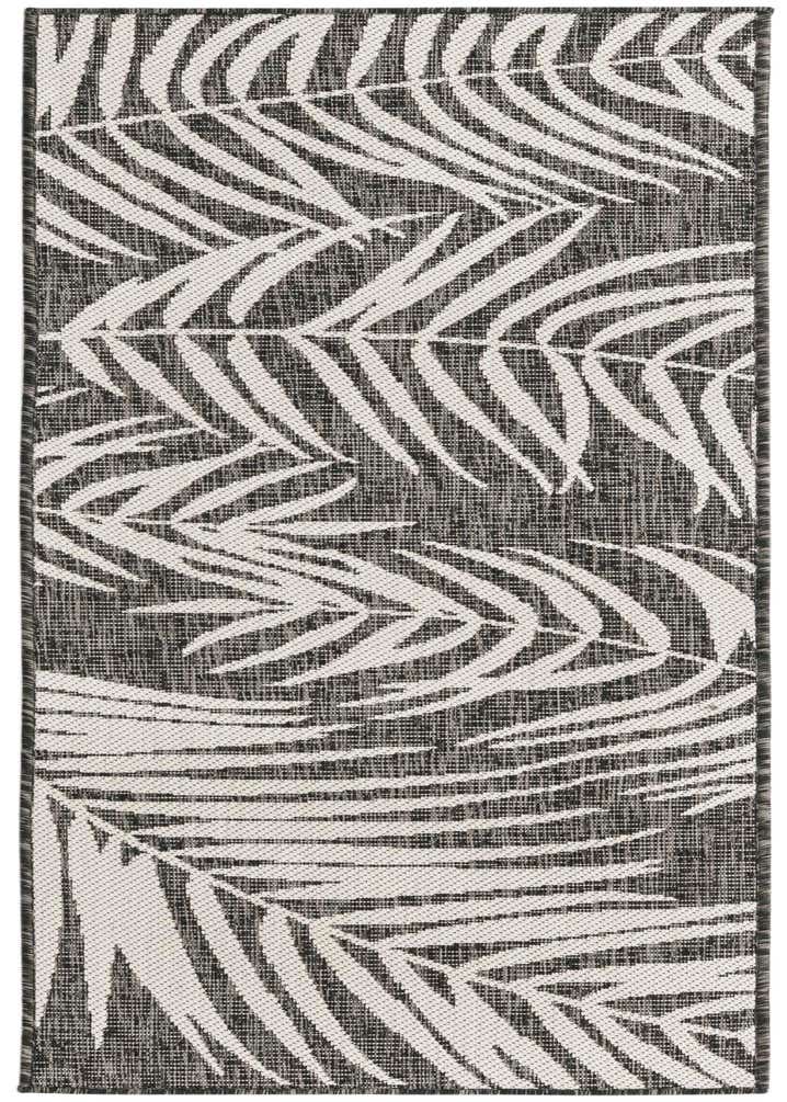 2' x 6' Easy-Clean Botanical Indoor / Outdoor Runner Rug