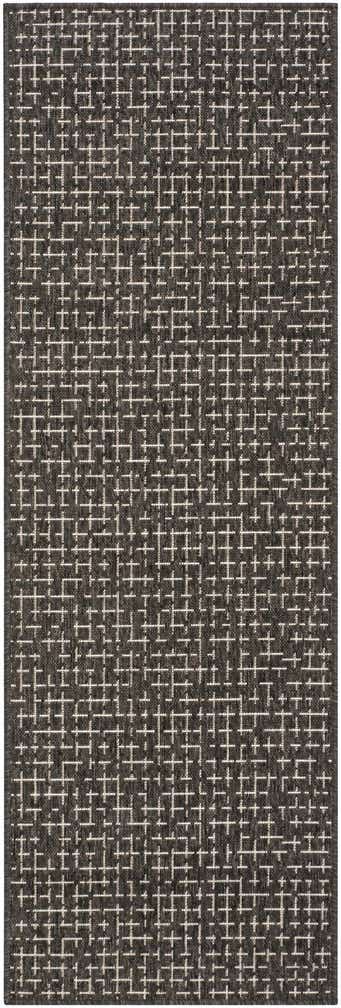 2' x 6' Easy-Clean Checkered Indoor / Outdoor Runner Rug