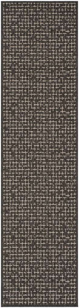 2' x 8' Easy-Clean Checkered Indoor / Outdoor Runner Rug