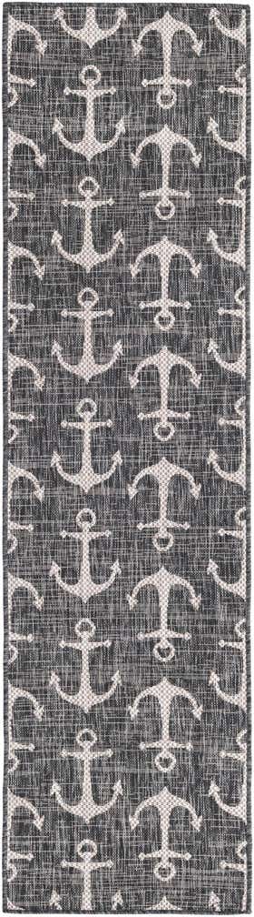 2' x 8' Easy-Clean Coastal Indoor / Outdoor Runner Rug