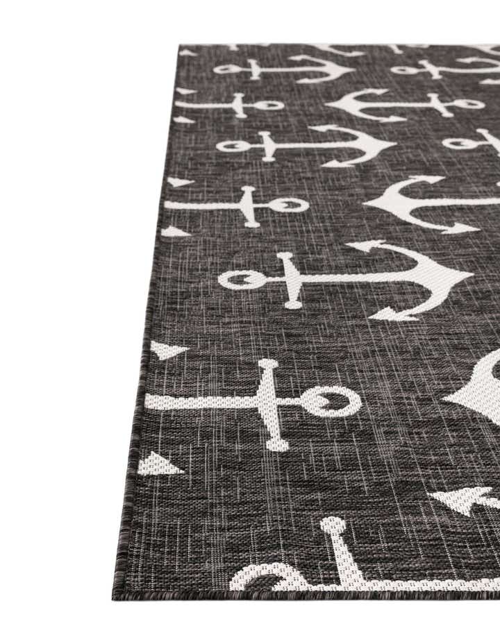 2' x 8' Easy-Clean Coastal Indoor / Outdoor Runner Rug