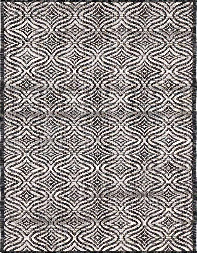 2' x 6' Easy-Clean Lattice Indoor / Outdoor Runner Rug