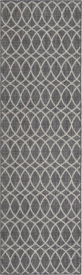 Detail image of 2' 7 x 10' Easy-Clean Lattice Indoor / Outdoor Runner Rug
