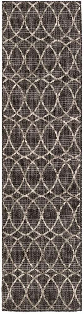 2' x 8' Easy-Clean Lattice Indoor / Outdoor Runner Rug