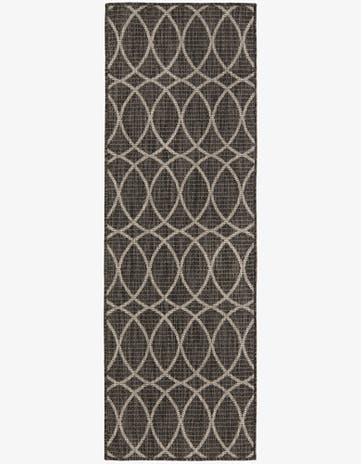 2' x 6' Easy-Clean Lattice Indoor / Outdoor Runner Rug