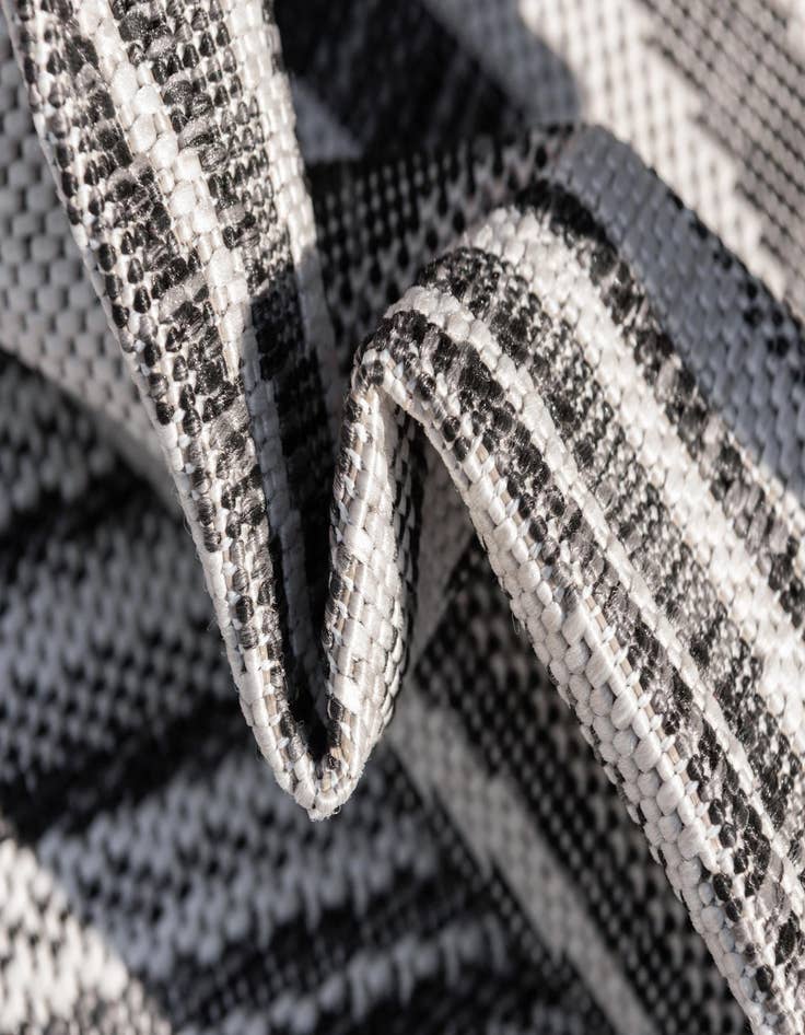 Detail image of 2' x 6'  Washable Modern Indoor / Outdoor Runner Rug