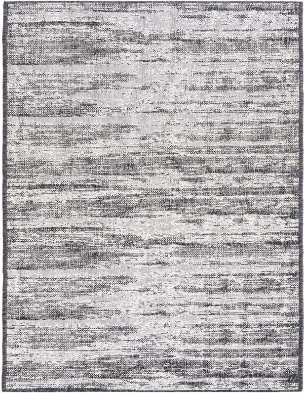 2' 7 x 10' Easy-Clean Modern Indoor / Outdoor Runner Rug