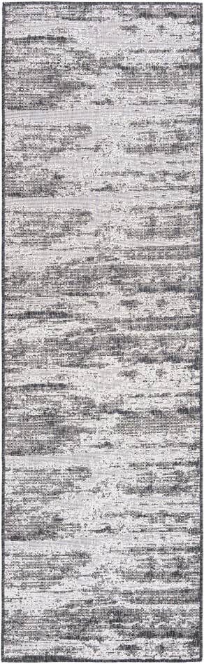 Detail image of 2' 7 x 10' Easy-Clean Modern Indoor / Outdoor Runner Rug