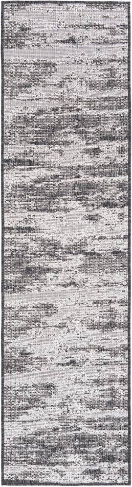 Detail image of 2' x 8' Easy-Clean Modern Indoor / Outdoor Runner Rug