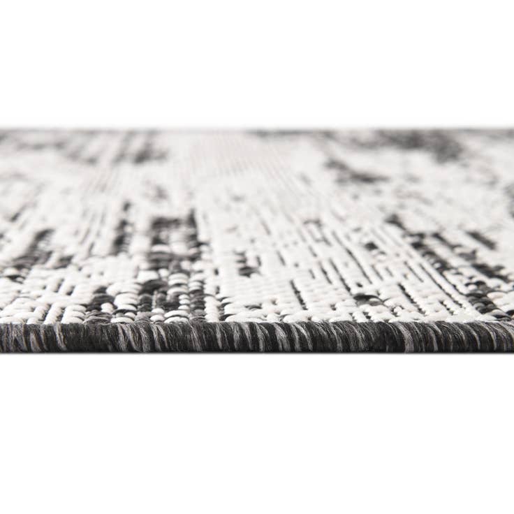 Detail image of 2' x 6' Easy-Clean Modern Indoor / Outdoor Runner Rug