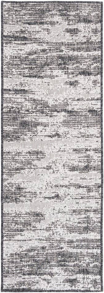 Detail image of 2' x 6' Easy-Clean Modern Indoor / Outdoor Runner Rug
