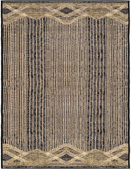 Detail image of 2' 7 x 10' Easy-Clean Modern Indoor / Outdoor Runner Rug
