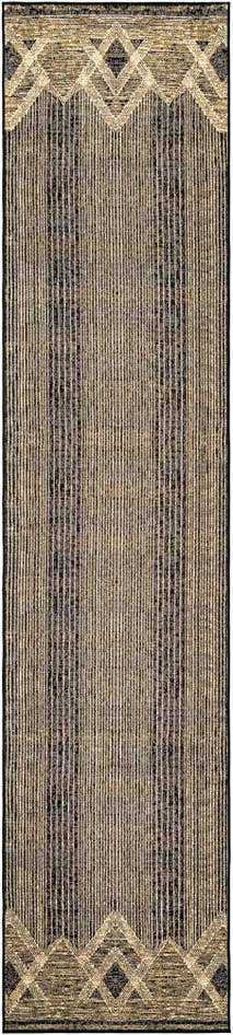 Detail image of 2' 7 x 12' Easy-Clean Modern Indoor / Outdoor Runner Rug
