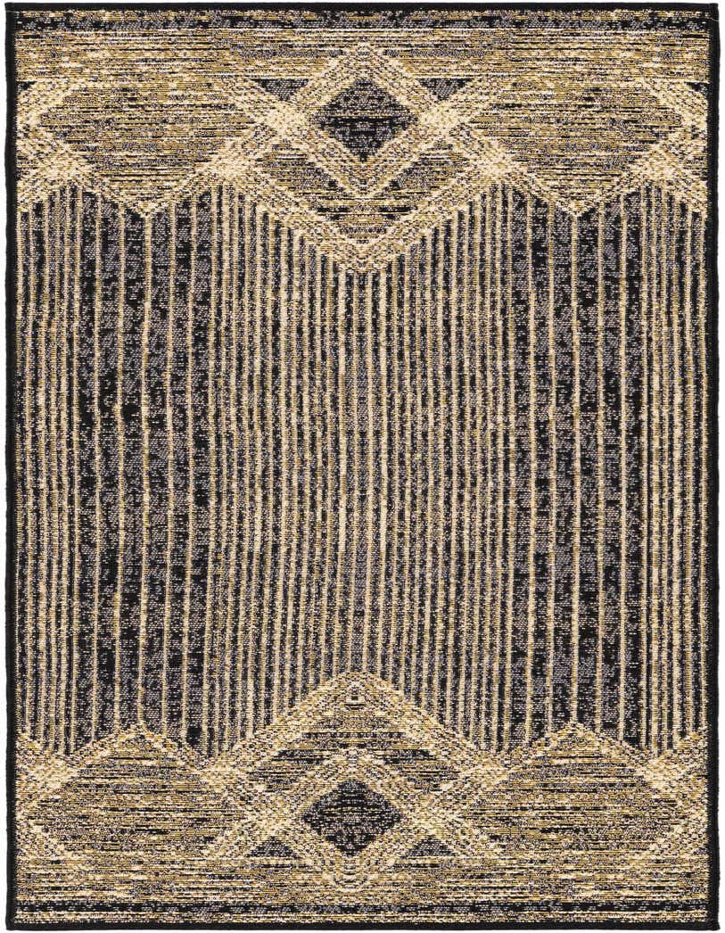 2' x 5' Easy-Clean Modern Indoor / Outdoor Runner Rug