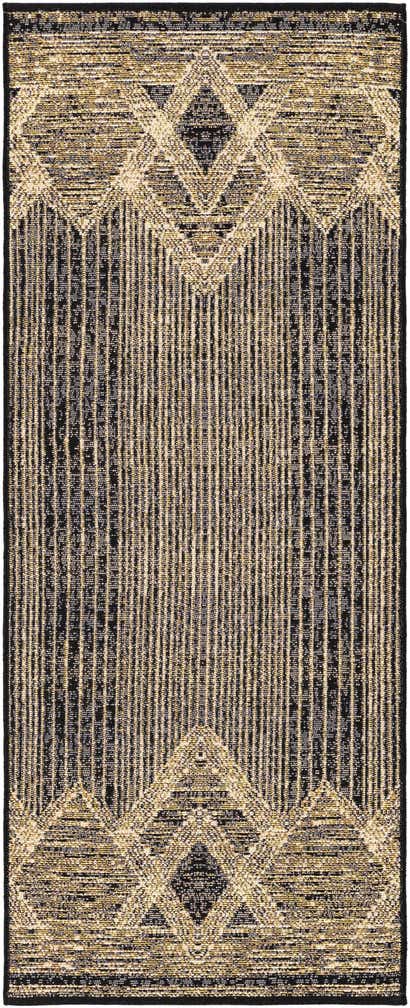 2' x 5' Easy-Clean Modern Indoor / Outdoor Runner Rug