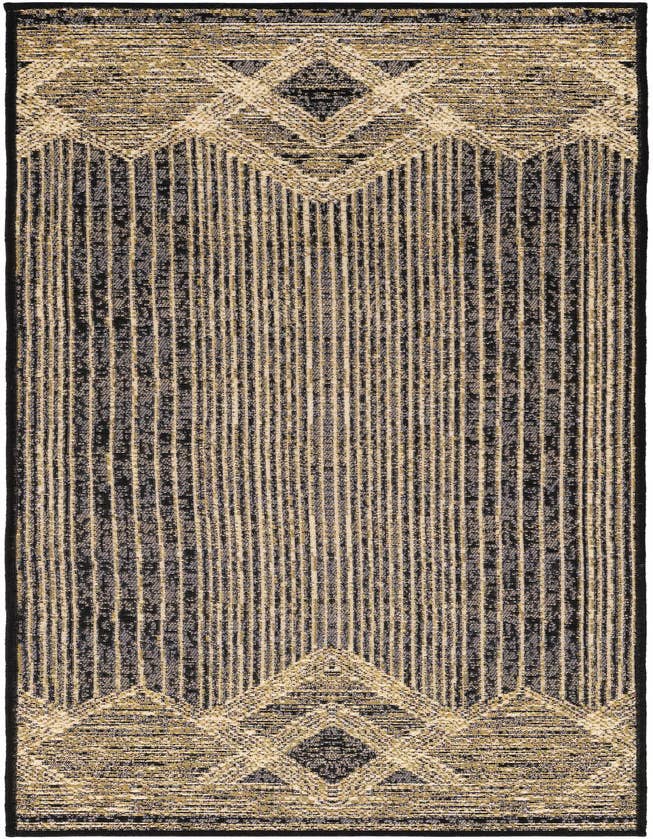 Detail image of 2' x 6' Easy-Clean Modern Indoor / Outdoor Runner Rug