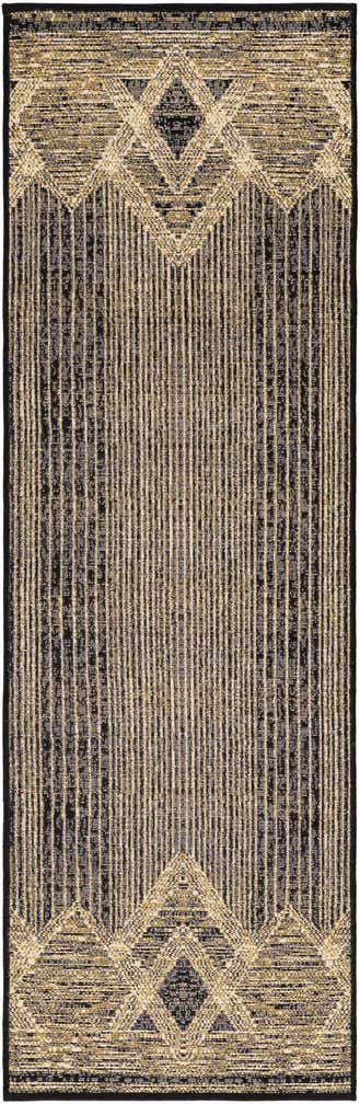 2' x 6' Easy-Clean Modern Indoor / Outdoor Runner Rug