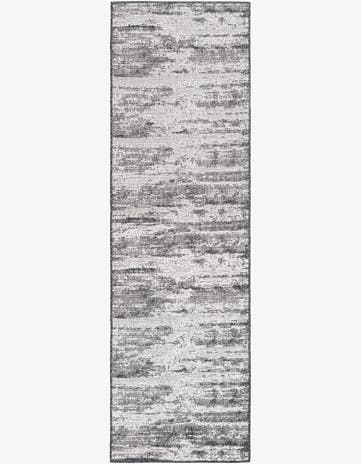 2' 7 x 10' Easy-Clean Modern Indoor / Outdoor Runner Rug