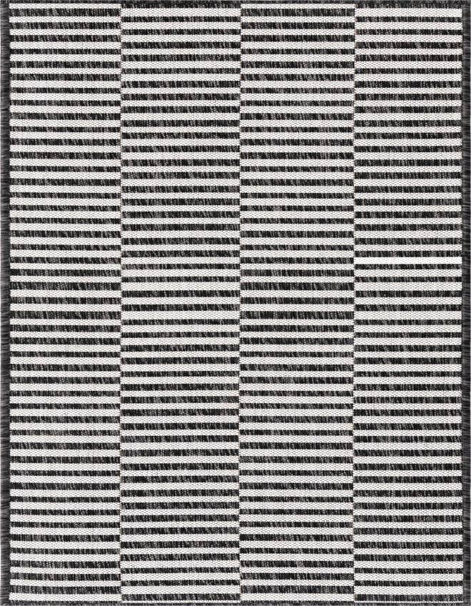 Detail image of 2' x 6' Easy-Clean Ribbon Indoor / Outdoor Runner Rug