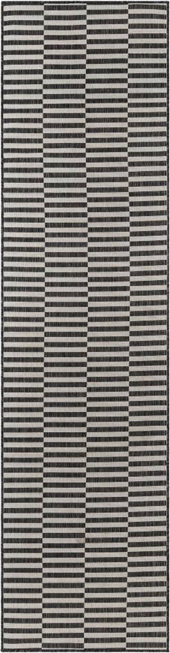 Detail image of 2' x 8' Easy-Clean Ribbon Indoor / Outdoor Runner Rug