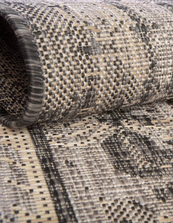 Detail image of 2' x 5' 3  Washable Traditional Indoor / Outdoor Runner Rug