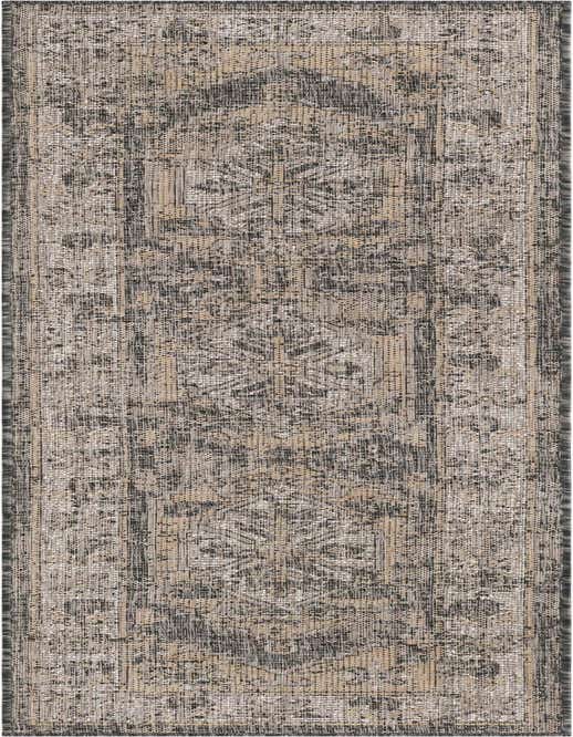 2' x 8' Easy-Clean Traditional Indoor / Outdoor Runner Rug