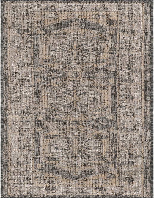 Detail image of 2' x 8' Easy-Clean Traditional Indoor / Outdoor Runner Rug