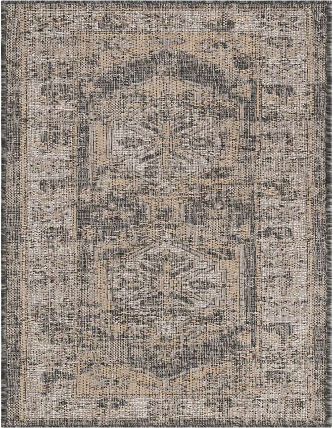 2' x 5' 3 Easy-Clean Traditional Indoor / Outdoor Runner Rug
