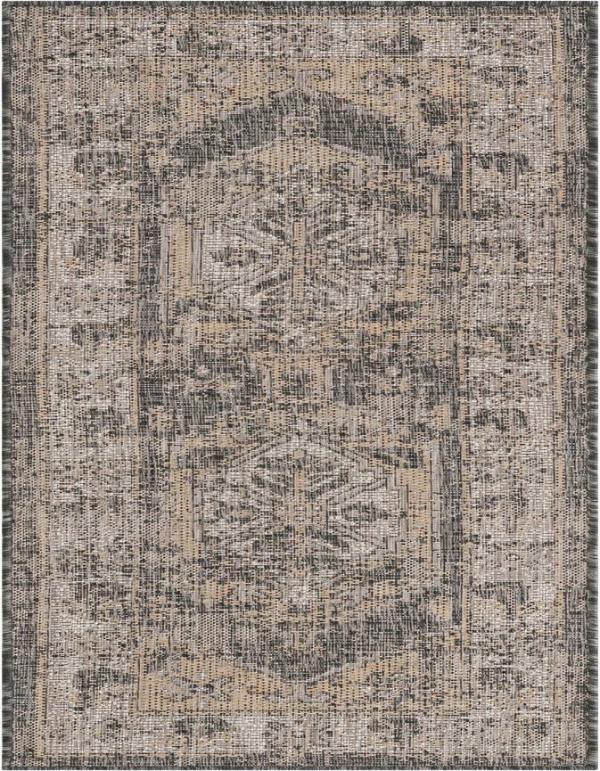 Detail image of 2' x 5' 3 Easy-Clean Traditional Indoor / Outdoor Runner Rug