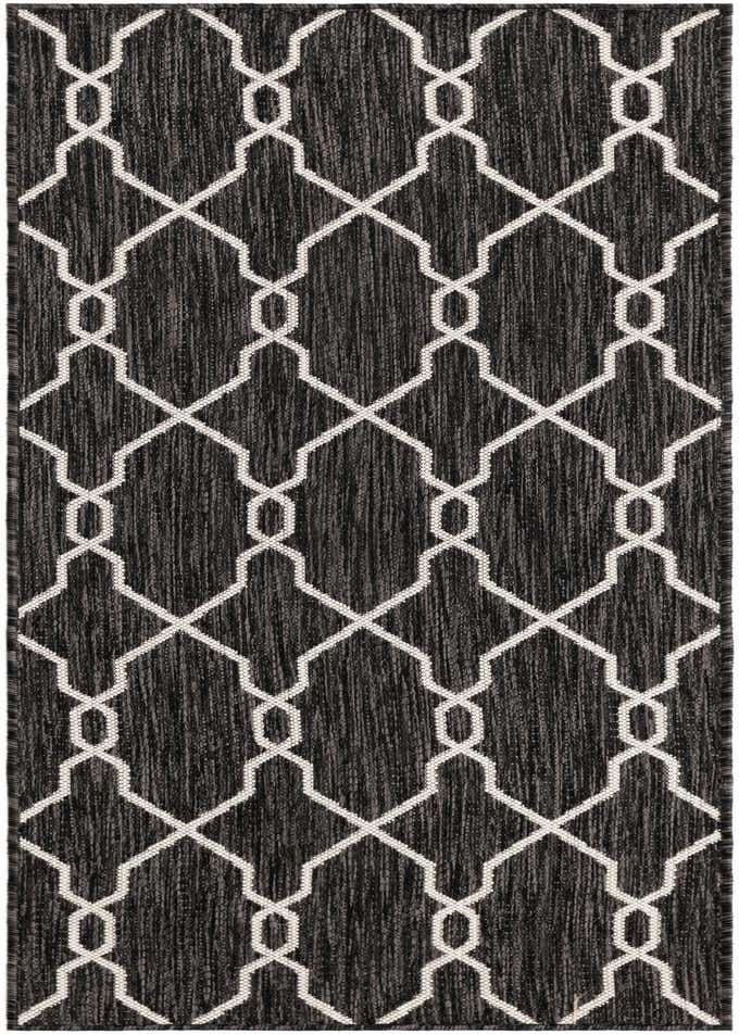 2' x 6' Easy-Clean Trellis Indoor / Outdoor Runner Rug