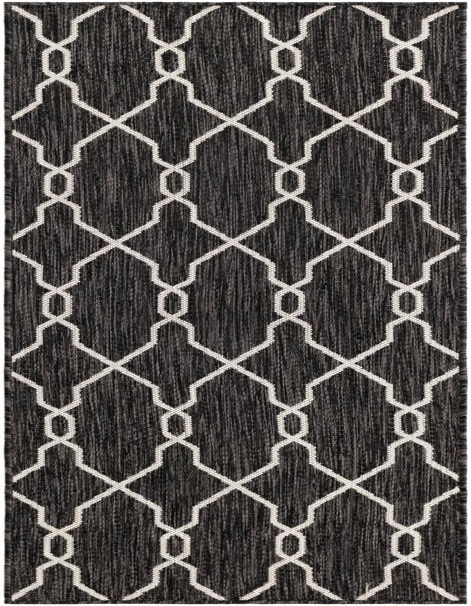 Detail image of 2' x 6' Easy-Clean Trellis Indoor / Outdoor Runner Rug