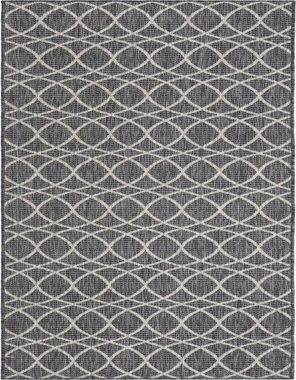 Detail image of 2' 7 x 10' Easy-Clean Trellis Indoor / Outdoor Runner Rug