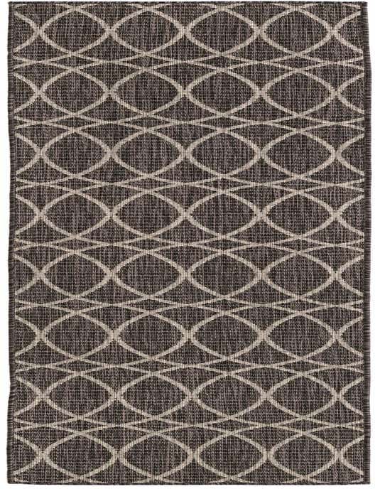2' x 8' Easy-Clean Trellis Indoor / Outdoor Runner Rug