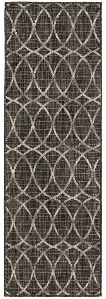 2' x 6' Easy-Clean Trellis Indoor / Outdoor Runner Rug