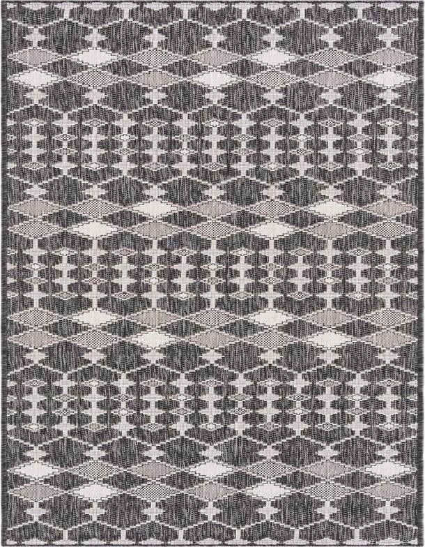 Detail image of 2' 7 x 10' Easy-Clean Trellis Indoor / Outdoor Runner Rug
