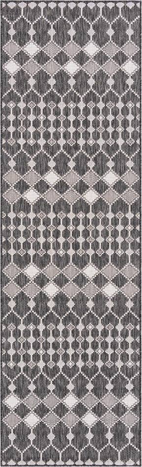 Detail image of 2' 7 x 10' Easy-Clean Trellis Indoor / Outdoor Runner Rug