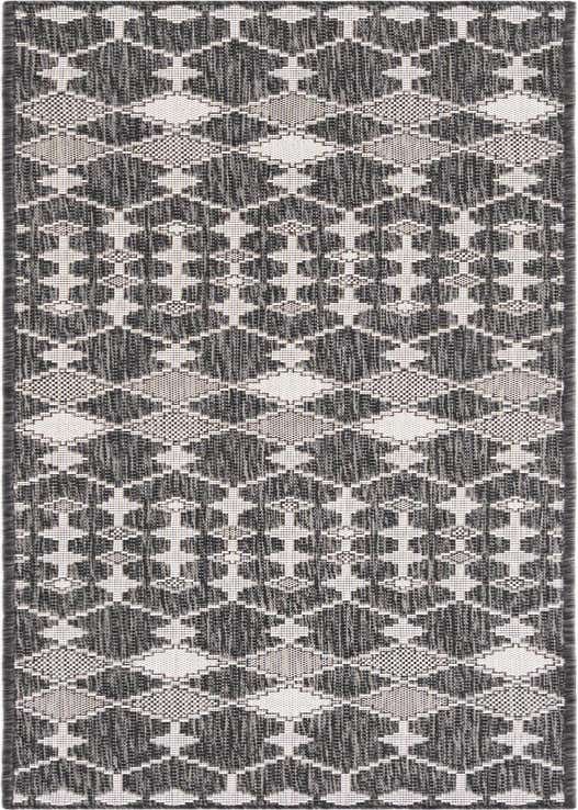 2' x 8' Easy-Clean Trellis Indoor / Outdoor Runner Rug