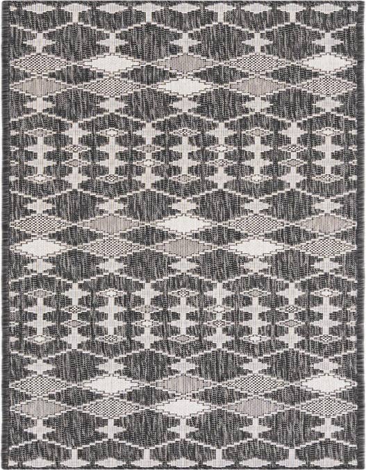 Detail image of 2' x 8' Easy-Clean Trellis Indoor / Outdoor Runner Rug