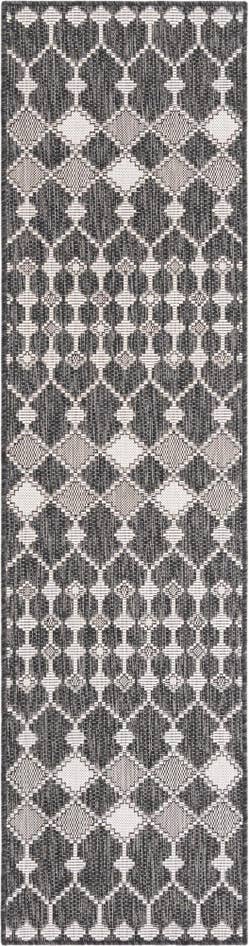 Detail image of 2' x 8' Easy-Clean Trellis Indoor / Outdoor Runner Rug