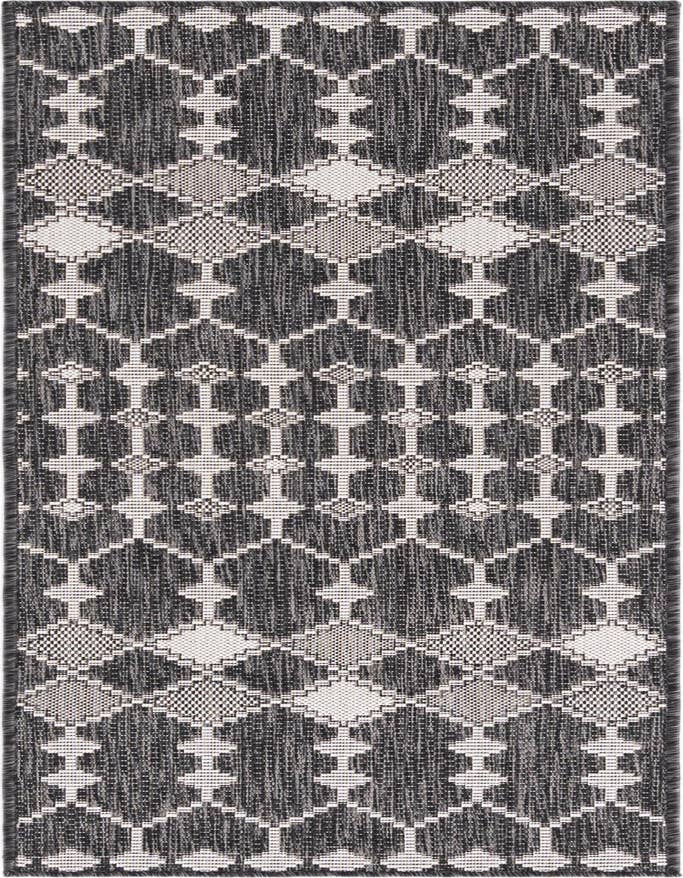 Detail image of 2' x 6' Easy-Clean Trellis Indoor / Outdoor Runner Rug
