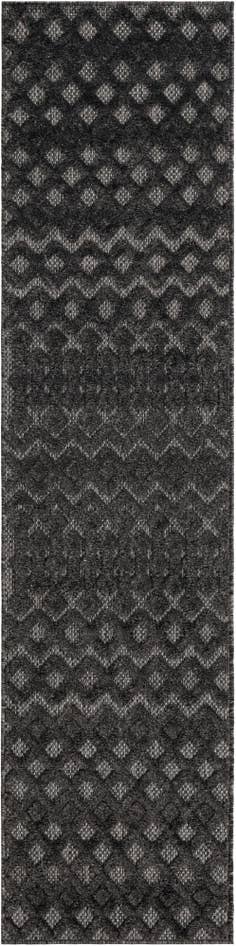 Detail image of 2' x 8' Easy-Clean Trellis Textured Indoor / Outdoor Runner Rug
