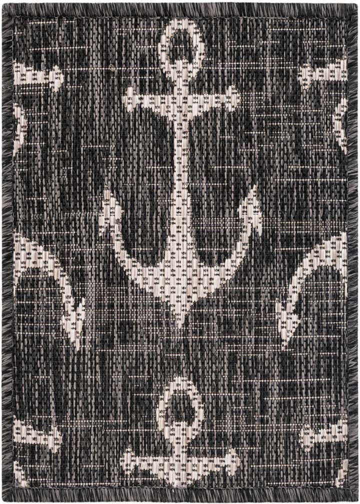 1' 4 x 1' 4 Easy-Clean Coastal Indoor / Outdoor Sample Rug