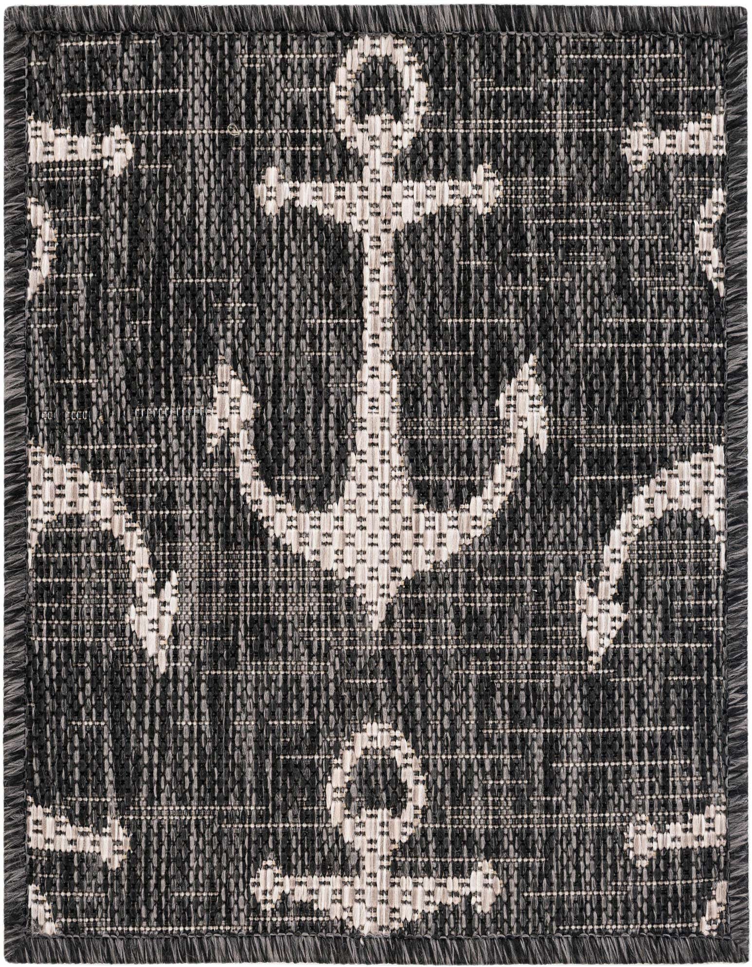 1' 4 x 1' 4 Easy-Clean Coastal Indoor / Outdoor Sample Rug