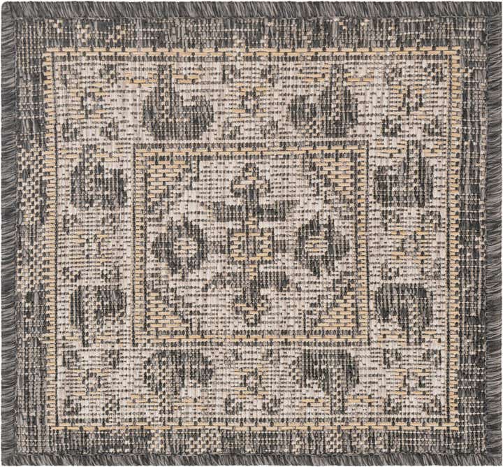 1' 4 x 1' 4 Easy-Clean Traditional Indoor / Outdoor Sample Rug