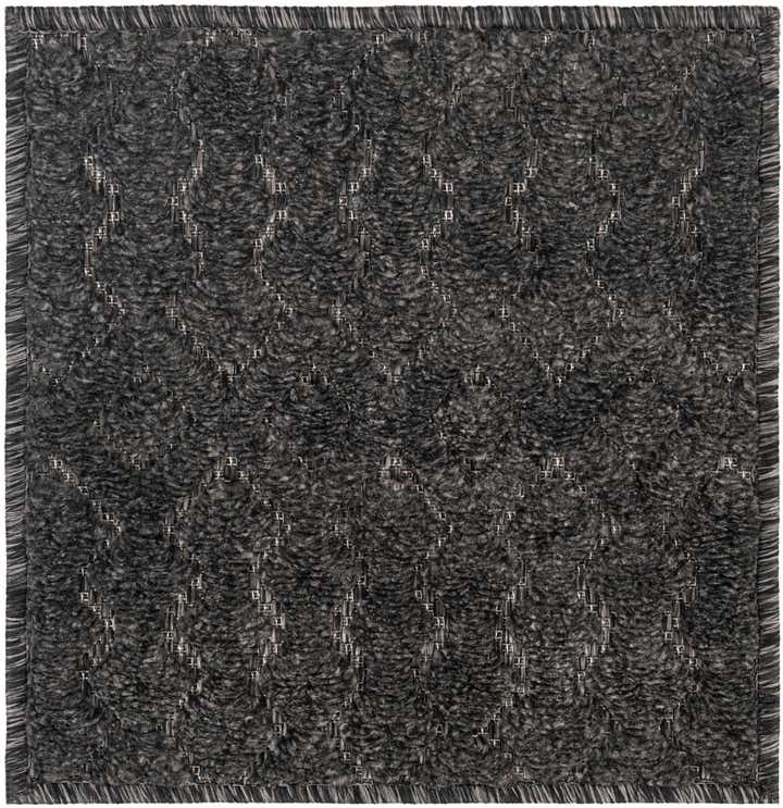 1' 4 x 1' 4 Easy-Clean Trellis Textured Indoor / Outdoor Sample Rug