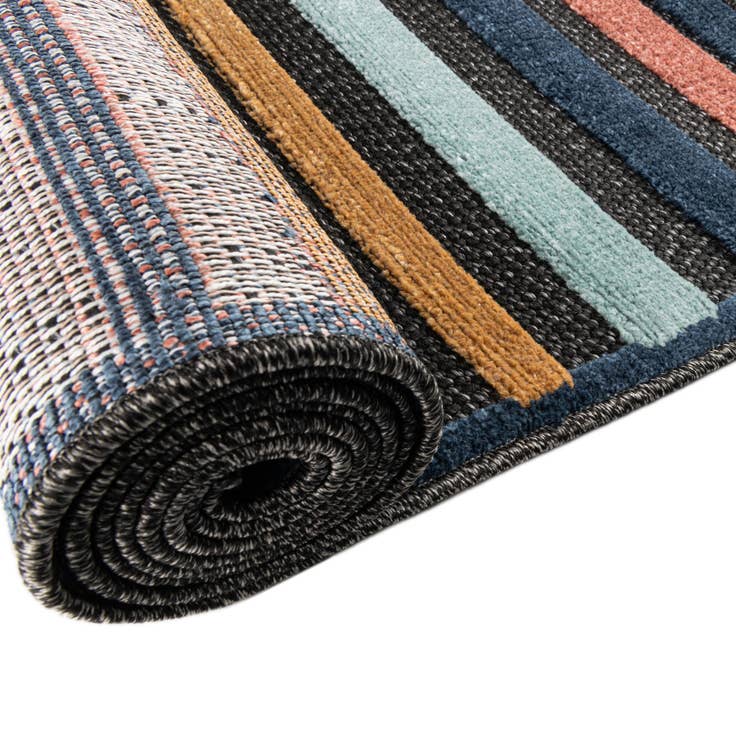 Detail image of 7' 10 x 7' 10 Easy-Clean Belize Indoor / Outdoor Square Rug