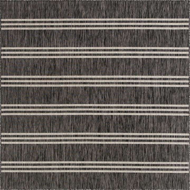 7' 10 x 7' 10 Easy-Clean Jill Zarin Anguilla Indoor / Outdoor Square Rug