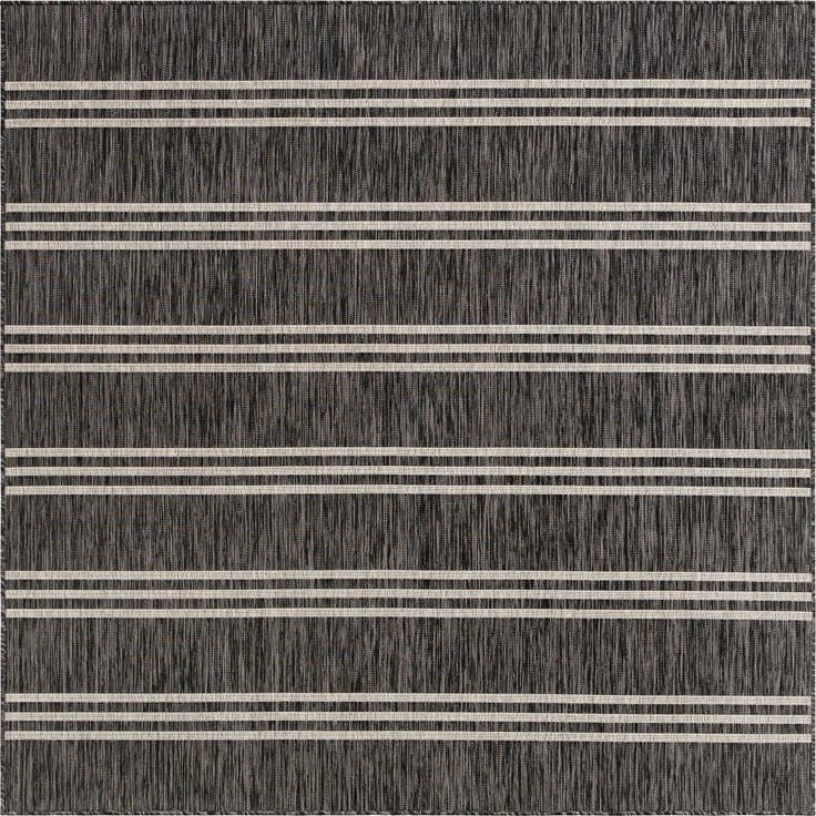 Detail image of 7' 10 x 7' 10 Easy-Clean Jill Zarin Anguilla Indoor / Outdoor Square Rug