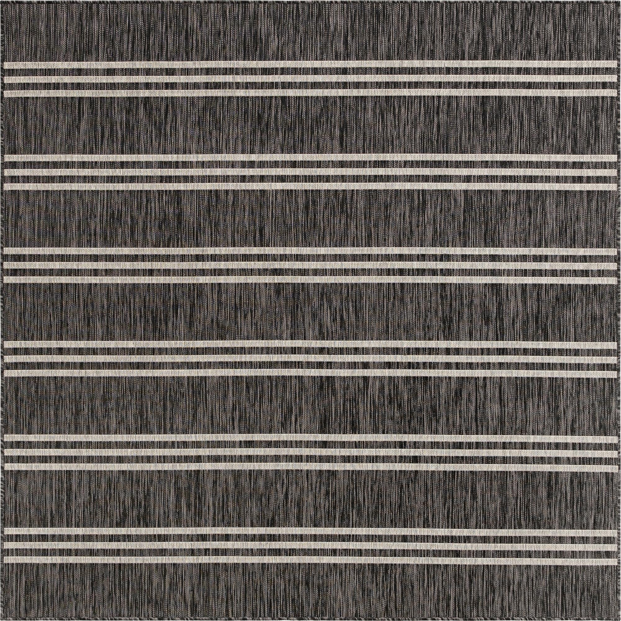 Primary image 7' 10 x 7' 10  Washable Jill Zarin Anguilla Indoor / Outdoor Square Rug